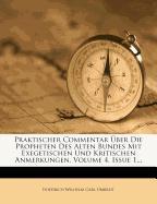 Praktischer Commentar über die Propheten des alten Bundes mit exegetischen und kritischen Anmerkungen, Vierter Band, Erster Theil