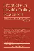 Frontiers in Health Policy Research, Volume 7
