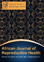 African Journal of Reproductive Health