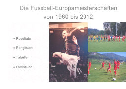 Die Fussball-Europameisterschaften von 1960 bis 2012