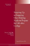 Stepping Up to Stepping Out: Helping Students Prepare for Life After College