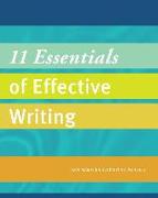 11 Essentials of Effective Writing