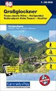 Grossglockner, Franz-Josefs-Höhe, Heiligenblut, Nationalpark Hohe Tauern, Hochtor, Nr. 13 Outdoorkarte Österreich 1:35 000
