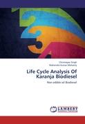 Life Cycle Analysis Of Karanja Biodiesel