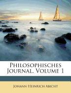 Philosophisches Journal, erster Band