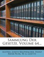 Sammlung der Gesetze im politischen, Cameral- und Justizfache