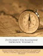 Zeitschrift für allgemeine Erdkunde