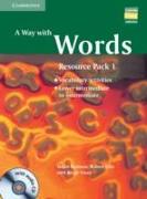 A Way with Words Lower-intermediate to Intermediate Book and Audio CD Resource Pack