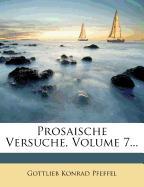 Prosaische Versuche, Siebenter Theil