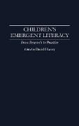 Children's Emergent Literacy