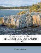 Geschichte und Beschreibung des Landes Anhalt