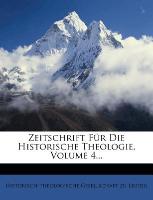 Zeitschrift für die Historische Theologie, vierten Bandes erstes Stueck