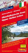 Oberitalienische Seen MotoMap Motorradkarte 1:250 000 / 1:650 000