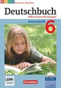 Deutschbuch, Sprach- und Lesebuch, Differenzierende Ausgabe Nordrhein-Westfalen 2011, 6. Schuljahr, Arbeitsheft mit Lösungen und Übungs-CD-ROM