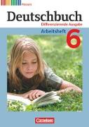 Deutschbuch, Sprach- und Lesebuch, Differenzierende Ausgabe Hessen 2011, 6. Schuljahr, Arbeitsheft mit Lösungen