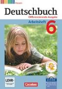 Deutschbuch, Sprach- und Lesebuch, Differenzierende Ausgabe Hessen 2011, 6. Schuljahr, Arbeitsheft mit Lösungen und Übungs-CD-ROM