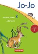 Jo-Jo Sachunterricht, Ausgabe Niedersachsen, Bremen, Hamburg, Schleswig-Holstein, 3. Schuljahr, Arbeitsheft