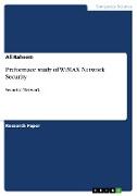 Preformace study of WiMAX Network Security