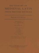 Dictionary of Medieval Latin from British Sources