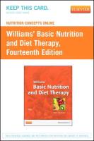 Nutrition Concepts Online for Williams' Basic Nutrition and Diet Therapy (Access Code)