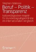 Beruf - Politik - Transparenz