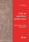 Code de procédure pénale suisse