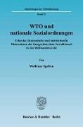 WTO und nationale Sozialordnungen