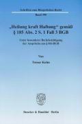 "Heilung kraft Haftung" gemäß § 185 Abs. 2 S. 1 Fall 3 BGB