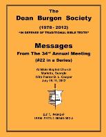 The Dean Burgon Society Message Book 2012