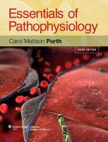 Porth, Essentials of Pathophysiology, 3e Text Plus Taylor 7e Prepu Package