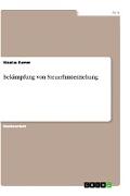 Bekämpfung von Steuerhinterziehung