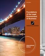 Foundations of the Legal Environment of Business, International Edition