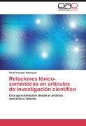 Relaciones léxico-semánticas en artículos de investigación científica