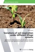 Variations of soil respiration under different tillage systems