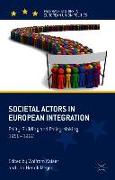 Societal Actors in European Integration