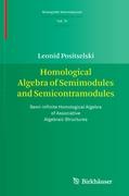 Homological Algebra of Semimodules and Semicontramodules