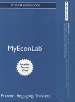 New Myeconlab with Pearson Etext -- Access Card -- For Microeconomics: Principles, Applications and Tools