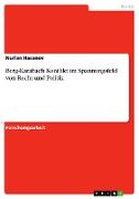 Berg-Karabach Konflikt im Spannungsfeld von Recht und Politik