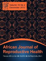 African Journal of Reproductive Health