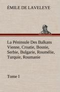 La Péninsule Des Balkans Vienne, Croatie, Bosnie, Serbie, Bulgarie, Roumélie, Turquie, Roumanie - Tome I
