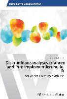 Diskriminanzanalyseverfahren und ihre Implementierung in R