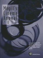 Magill's Cinema Annual: 2013: A Survey of Films of 2012
