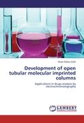 Development of open tubular molecular imprinted columns