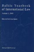 Baltic Yearbook of International Law, Volume 3 (2003)