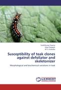 Susceptibility of teak clones against defoliator and skeletonizer