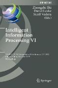 Intelligent Information Processing VI