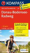 KOMPASS Fahrrad-Tourenkarte Donau-Bodensee-Radweg 1:50.000