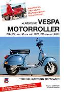Klassische Vespa Motorroller