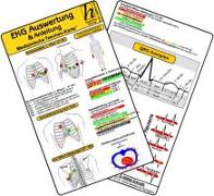 EKG Auswertung & Anleitung - Medizinische Taschen-Karte