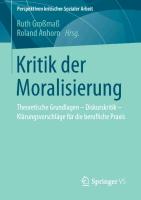 Kritik der Moralisierung